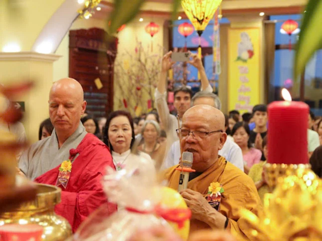 Hòa thượng Thích Thiện Bảo ban đạo từ