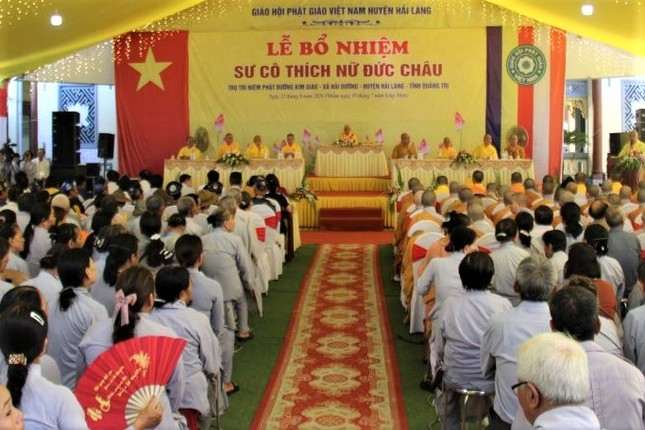 Quang cảnh buổi lễ bổ nhiệm
