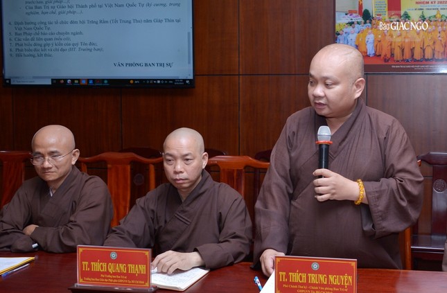 Thượng tọa Thích Trung Nguyện, Phó Thư ký kiêm Chánh Văn phòng Ban Trị sự TP.HCM