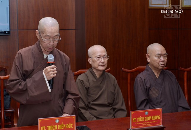 Hòa thượng Thích Hiển Đức, Trưởng ban Pháp chế GHPGVN TP.HCM