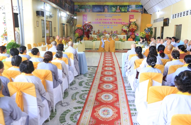 Quang cảnh lễ bổ nhiệm