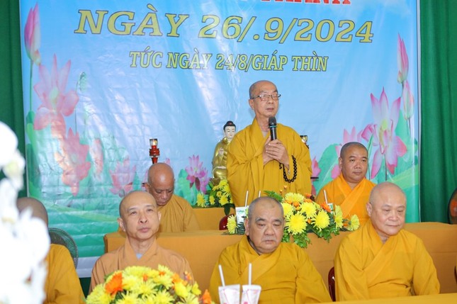 Hòa thượng Thích Nhựt Tấn ban đạo từ