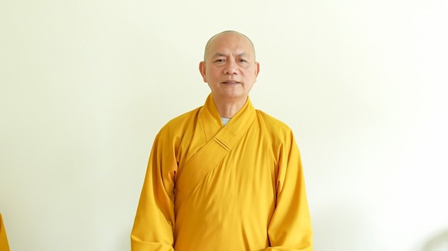 Thượng tọa Thích Phước Thành đúc kết buổi họp