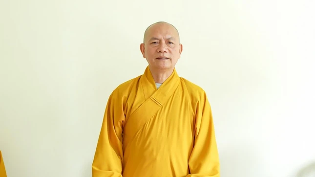 Thượng tọa Thích Phước Thành đúc kết buổi họp