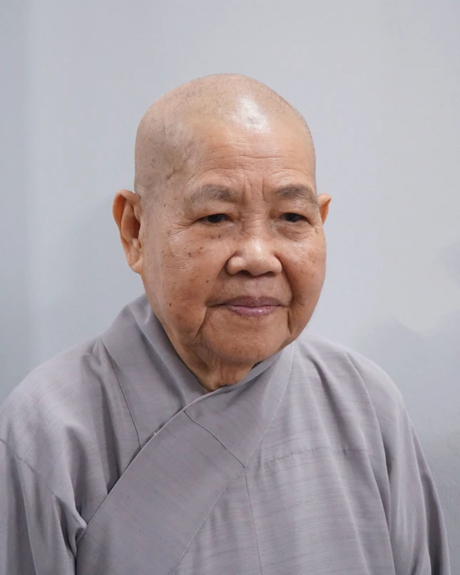 Ni trưởng Thích nữ Từ Nhẫn - Ảnh: H.D