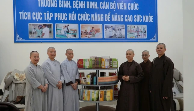 Đoàn có chuyến thăm tại Trung tâm Điều dưỡng Thương binh Lạng Sơn