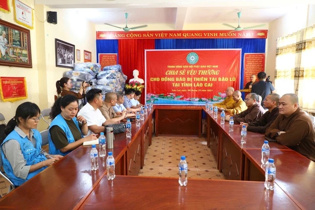 Đoàn T.Ư GHPGVN tại xã Nậm Lúc