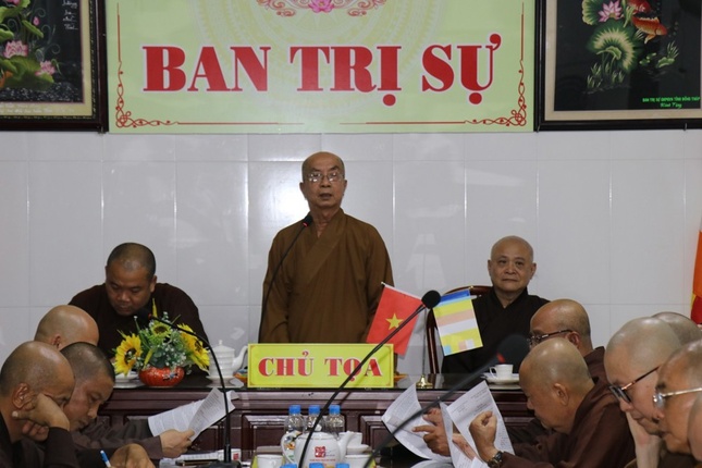 Hòa thượng Thích Nhựt Tấn triển khai các hoạt động trọng tâm Hòa thượng Thích Nhựt Tấn triển khai các hoạt động trọng tâm