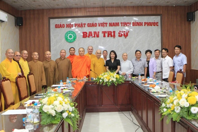 Ban Tôn giáo Chính phủ và Ban Trị sự tỉnh Bình Phước Ban Tôn giáo Chính phủ và Ban Trị sự tỉnh Bình Phước