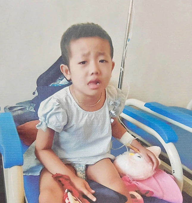 Cháu Đặng Hoài Ngọc Bảo Trân (sinh năm 2019) bị bệnh khối u nguyên bào Cháu Đặng Hoài Ngọc Bảo Trân (sinh năm 2019) bị bệnh khối u nguyên bào