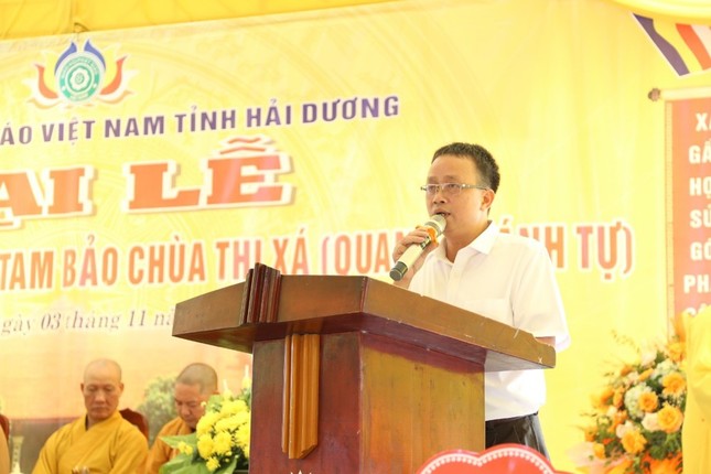 Ông Nguyễn Văn Thủy phát biểu khai mạc