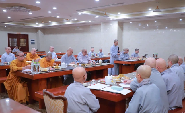 Buổi họp tổng kết của Thường trực Phân ban Ni giới T.Ư