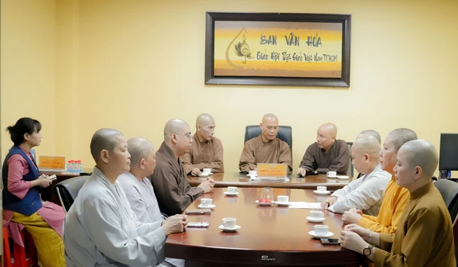 Buổi họp của Thường trực Ban Văn hóa GHPGVN TP.HCM