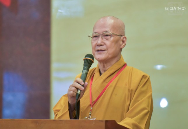 Hòa thượng Thích Chơn Không, Trưởng ban Tổ chức hội thi phát biểu khai mạc