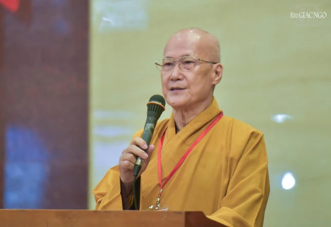 Hòa thượng Thích Chơn Không, Trưởng ban Tổ chức hội thi phát biểu khai mạc