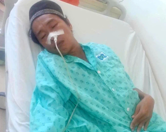 Anh Nguyễn Văn Hòa với căn bệnh u ác tính trực tràng