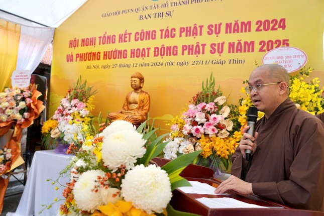 Đại đức Thích Nguyên Chính, Trưởng ban Tổ chức phát biểu khai mạc Đại đức Thích Nguyên Chính, Trưởng ban Tổ chức phát biểu khai mạc