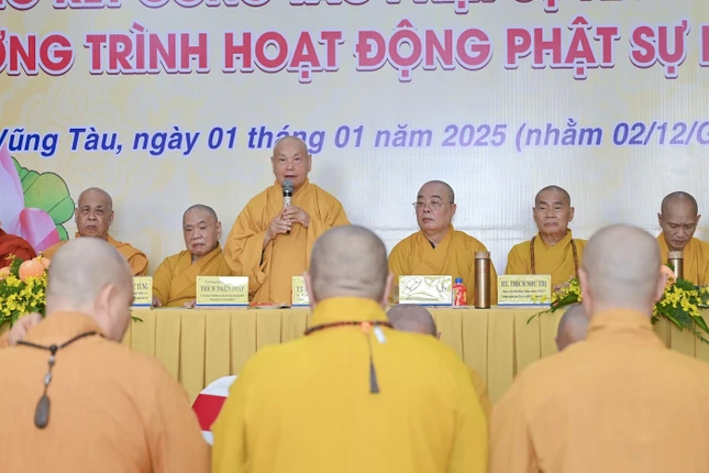 Trưởng lão Hòa thượng Thích Thiện Nhơn ban đạo từ