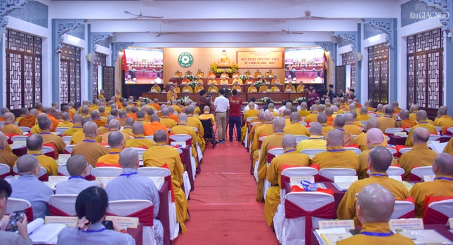 Hội nghị Thường niên kỳ 4 khóa IX GHPGVN vào sáng nay, 5-1-2025