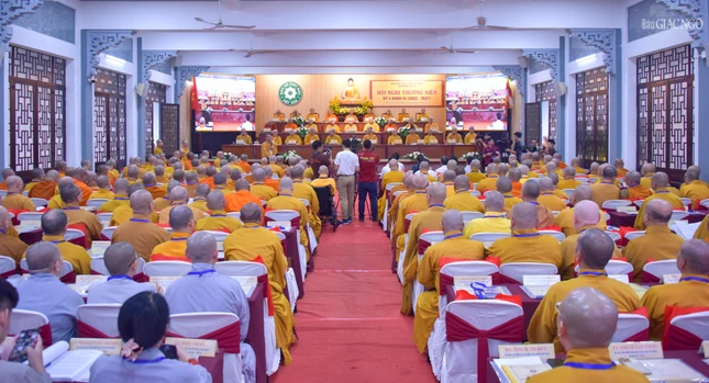 Hội nghị Thường niên kỳ 4 khóa IX GHPGVN vào sáng nay, 5-1-2025