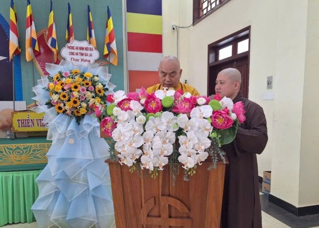 Hòa thượng Thích Từ Vân phát biểu khai mạc