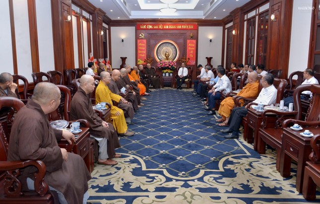 Quang cảnh buổi tiếp thân mật tại Thành ủy TP.HCM Quang cảnh buổi tiếp thân mật tại Thành ủy TP.HCM