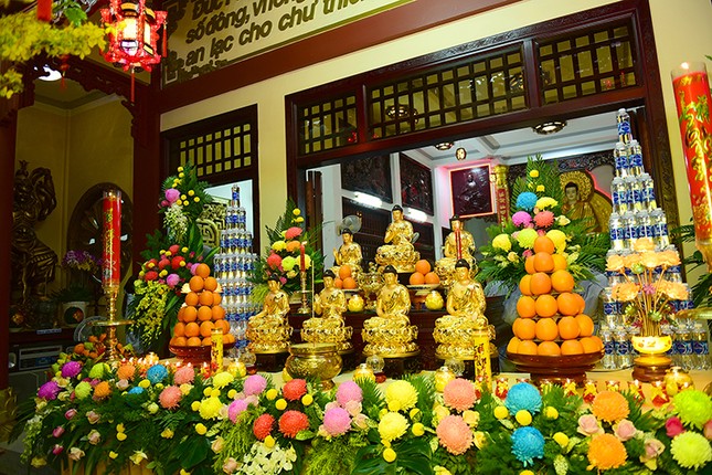 Chư Phật Dược Sư trang nghiêm tại tu viện Tường Vân Chư Phật Dược Sư trang nghiêm tại tu viện Tường Vân