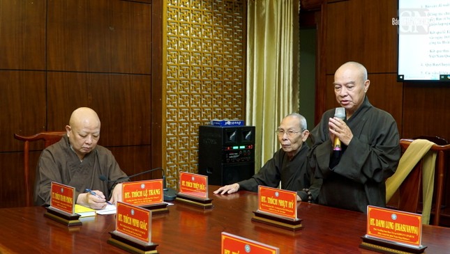 Hòa thượng Thích Nhựt Hỷ, Phó ban kiêm Trưởng ban Hoằng pháp báo cáo và đề xuất chương trình hoằng pháp trong Tuần Phật đản tại TP.HCM Hòa thượng Thích Nhựt Hỷ, Phó ban kiêm Trưởng ban Hoằng pháp báo cáo và đề xuất chương trình hoằng pháp trong Tuần Phật đản tại TP.HCM