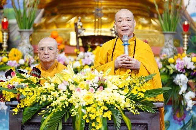 Hòa thượng Thích Bảo Nghiêm ban đạo từ