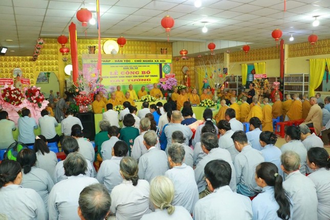 Lễ công bố Điểm nhóm sinh hoạt tôn giáo tập trung Cát Tường