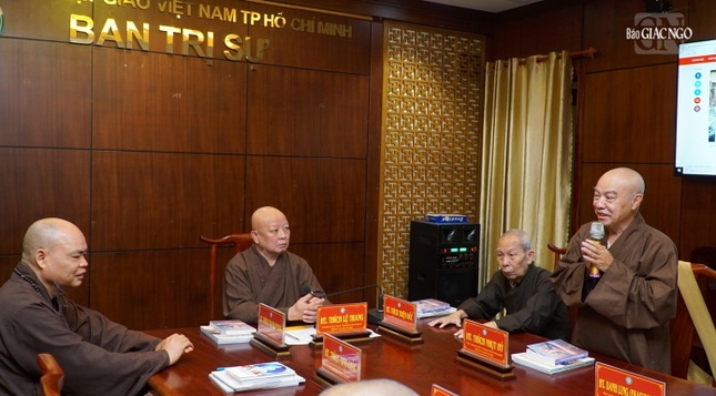 Hòa thượng Thích Nhựt Hỷ, Phó ban kiêm Trưởng ban Hoằng pháp trình dự kiến công tác hoằng pháp trong Tuần Phật đản của GHPGVN TP.HCM