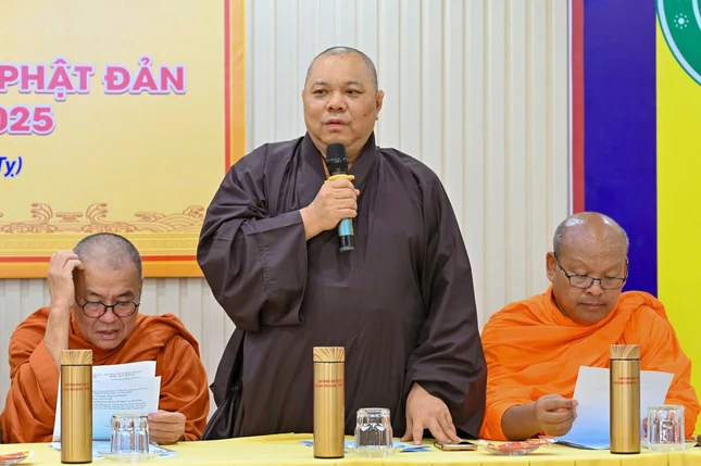 Thượng tọa Thích Nhuận Trí, Phó Trưởng ban GHPGVN tỉnh tạm thời giữ chức vụ Trưởng ban Trị sự H.Long Đất