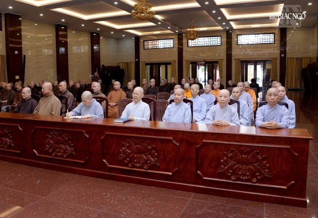 Chư Ni Phân ban Ni giới TP.HCM tham dự họp