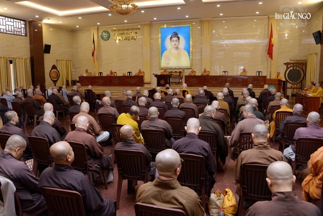 Buổi họp mở rộng của Ban Trị sự GHPGVN TP.HCM triển khai nhiều hoạt động kính mừng Đại lễ Phật đản Phật lịch 2569 tại TP.HCM