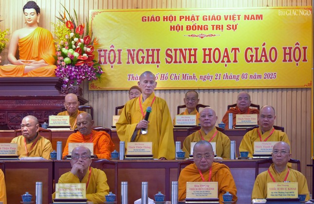 Hòa thượng Thích Thiện Thống triển khai hướng dẫn tổ chức Đại lễ Phật đản, An cư kiết hạ Phật lịch 2569
