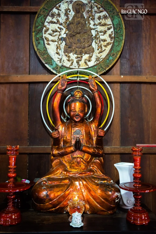 Tôn tượng Bồ-tát Chuẩn Đề, cổ vật hàng trăm năm được bảo tồn