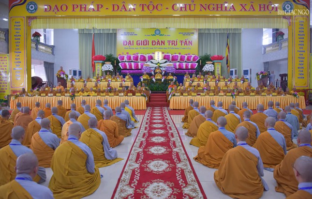 Quang cảnh Lễ khai mạc Đại giới đàn Trí Tấn Quang cảnh Lễ khai mạc Đại giới đàn Trí Tấn