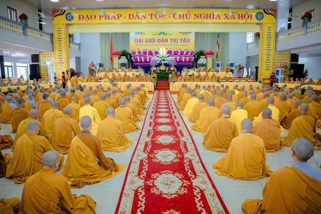 Quang cảnh Lễ bế mạc Đại giới đàn Trí Tấn