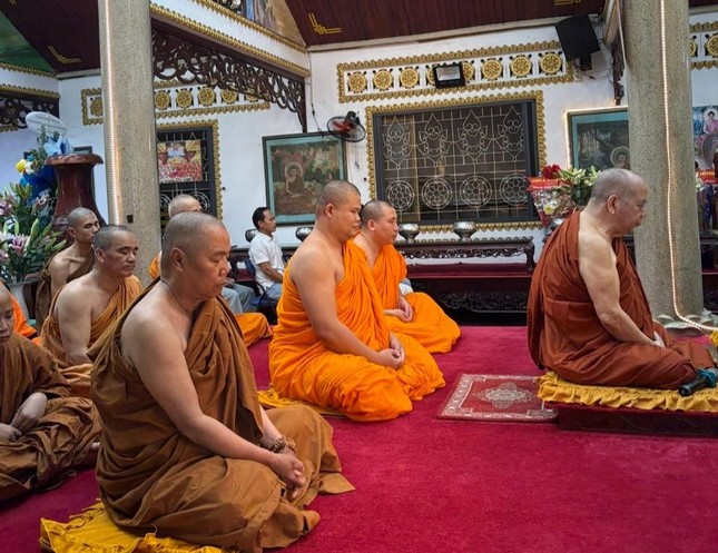 Khóa lễ Tam bảo tại chùa Phổ Minh Khóa lễ Tam bảo tại chùa Phổ Minh