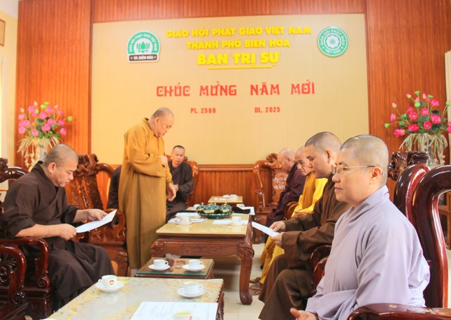 Buổi họp của Thường trực Ban Trị sự