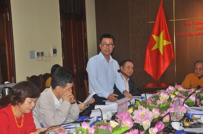 Nhà báo Nguyễn Văn Bá, Tổng biên tập Báo VietNamNet phát biểu