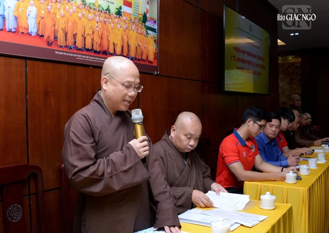 Họp liên ngành về hỗ trợ công tác an ninh, trật tự, giao thông cho các sự kiện diễn ra trong khuôn khổ Đại lễ Vesak 2025 và Đại lễ Phật đản Phật lịch 2569 tại TP.HCM