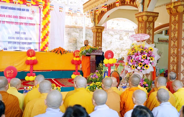 Buổi lễ mừng Tết năm mới