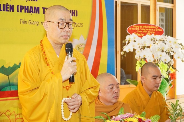 Thượng tọa Thích Quảng Lộc ban đạo từ Thượng tọa Thích Quảng Lộc ban đạo từ