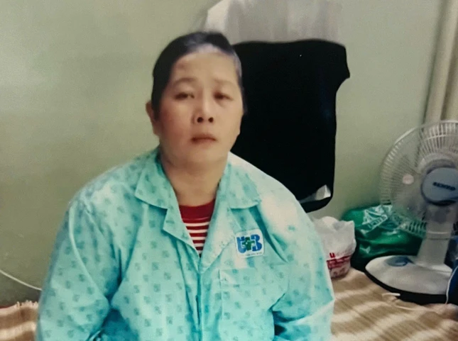 Chị Trần Thị Xuân Nương mắc u ác tính Chị Trần Thị Xuân Nương mắc u ác tính