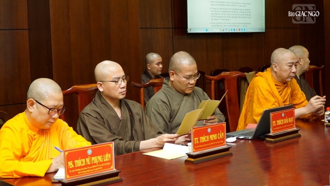 Buổi họp nhằm rà soát công tác tổ chức các sự kiện quan trọng