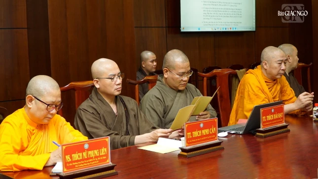 Buổi họp nhằm rà soát công tác tổ chức các sự kiện quan trọng