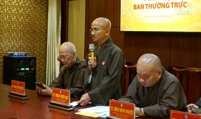 Thượng tọa Thích Thiện Quý trình một số Phật sự trọng tâm