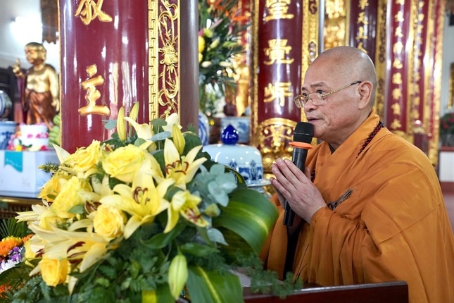 Hòa Thượng Thích Minh Tuấn tuyên đọc Thông điệp Phật đản Phật lịch 2569 của Đức Đệ tứ Pháp chủ GHPGVN Hòa Thượng Thích Minh Tuấn tuyên đọc Thông điệp Phật đản Phật lịch 2569 của Đức Đệ tứ Pháp chủ GHPGVN