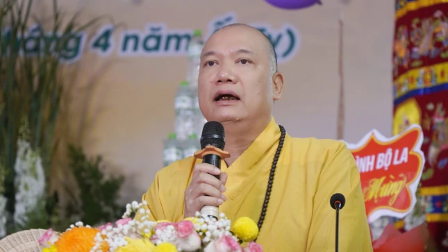 Thượng tọa Thượng tọa Thích Thanh Nghĩa ban lời đạo từ Thượng tọa Thượng tọa Thích Thanh Nghĩa ban lời đạo từ